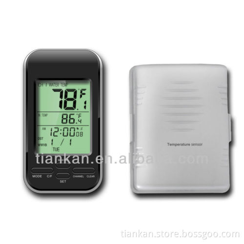 WT0121---Wireless Digital Thermometer with alarming,rf 433 radio controlled